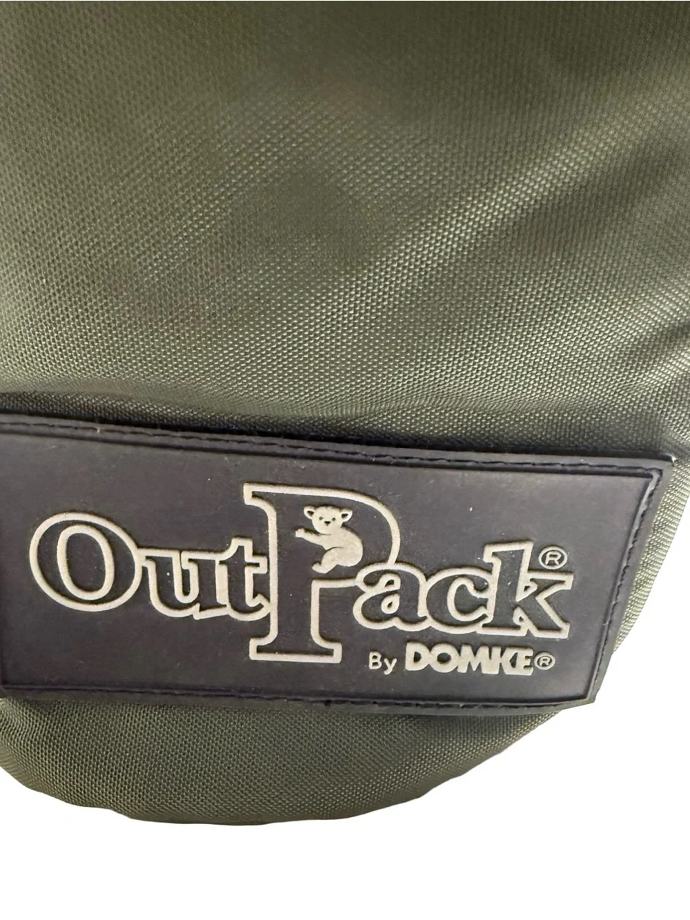 Domke padded lens or accessory pouch with drawstring.